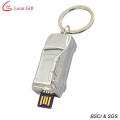 Custom Logo 3D Metal USB Keychain (LM1326)